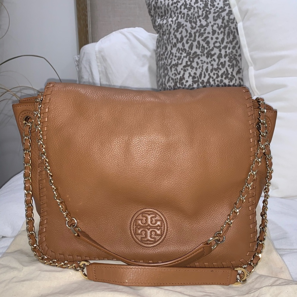 Authentic Tory Burch Marion Flap Bag
